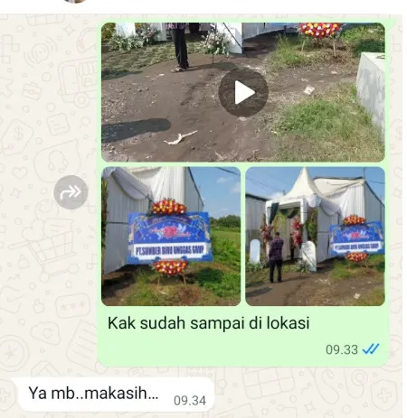 Pengiriman Karangan Bunga Lubangkidul Butuh