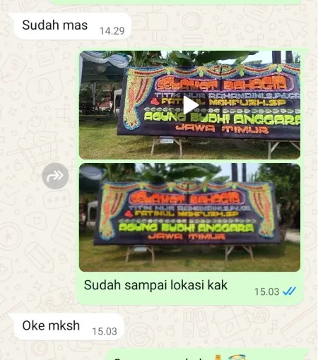Pengiriman Papan Bunga Lubangkidul Butuh